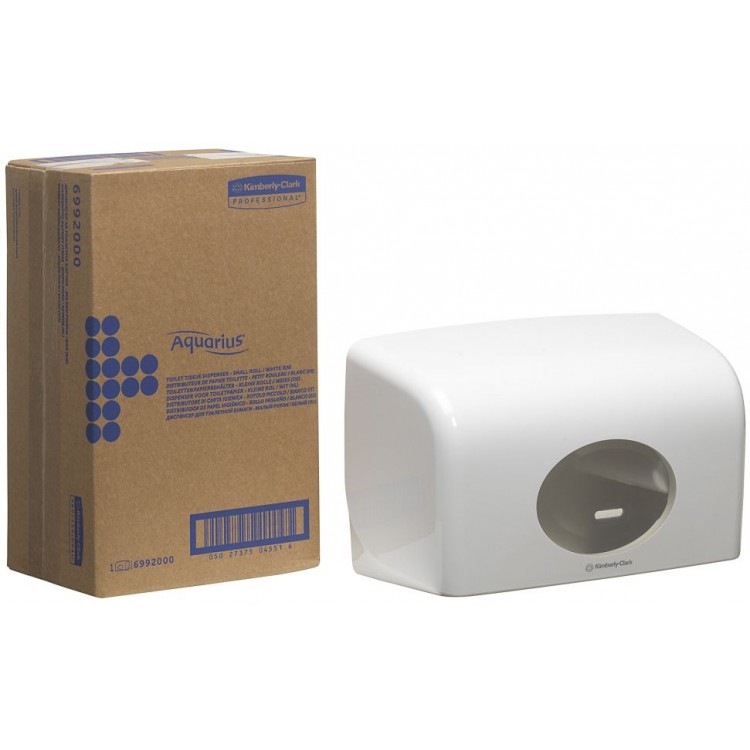 6992 Kimberly Clark Диспенсер для рулонной туалетной бумаги из пластика белый Kimberly Clark Professional Aquarius 6992 белый  - Вид №3