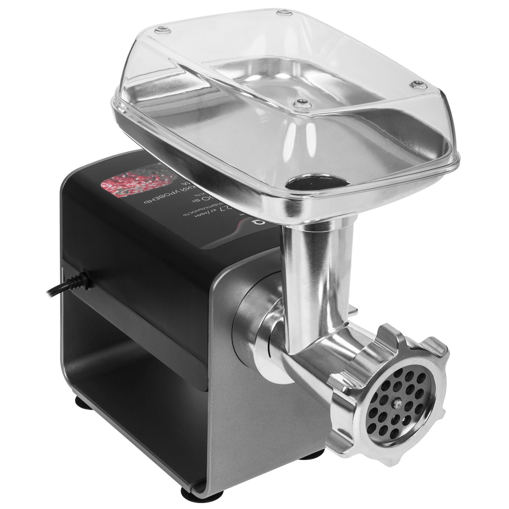 9285475 Мясорубка электрическая BQ MG2007 серый STDN-0103903 - Вид №5