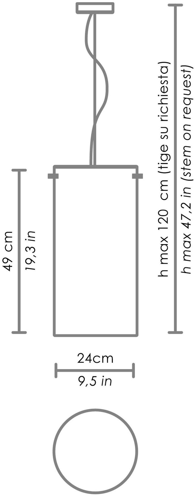 AiLati Подвесной светильник из стекла Stick 100-150-240 sun-id-1364089 - Вид №6