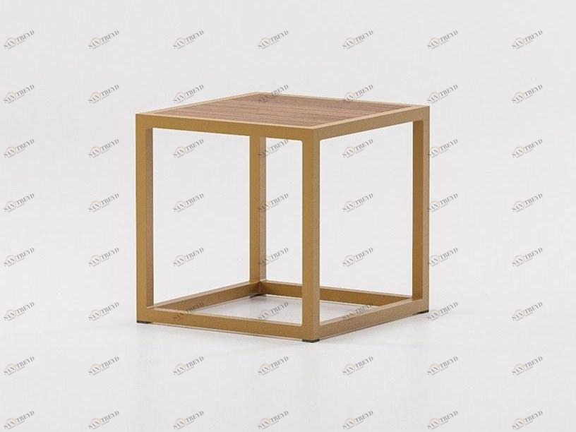 Kettal Журнальный столик из тика Landscape sun-id-1395565