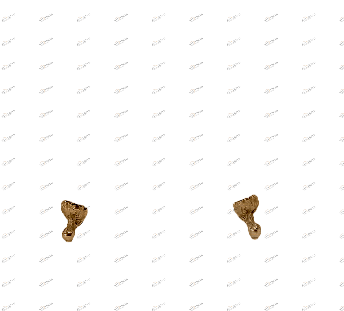 Gentry Home Bexley Cast iron bathtubs with feet Шар и коготь из бронзы GH100566 