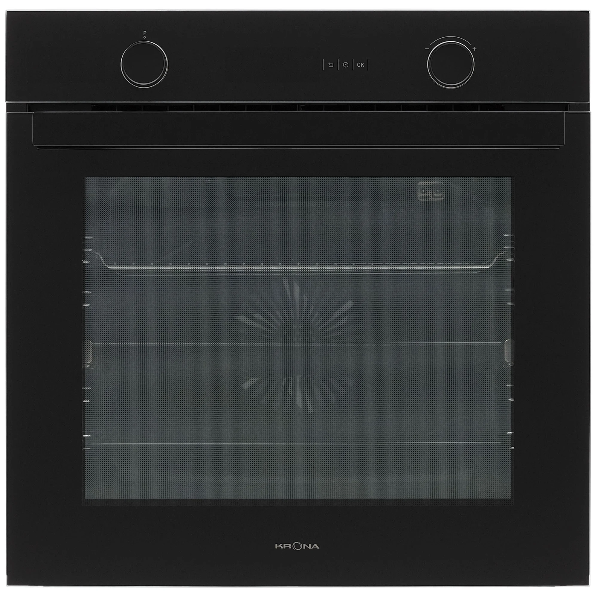 9173489 Электрический духовой шкаф KRONA NERO max 60 BL/BL черный KRONA1 STDN-0012181