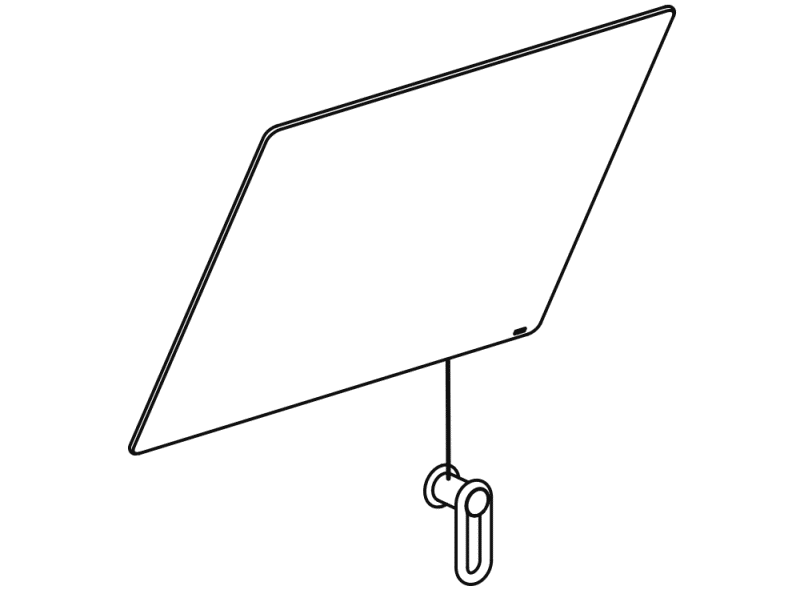 801.01.100 поворотное зеркало HEWI USA Produkte  - Вид №4