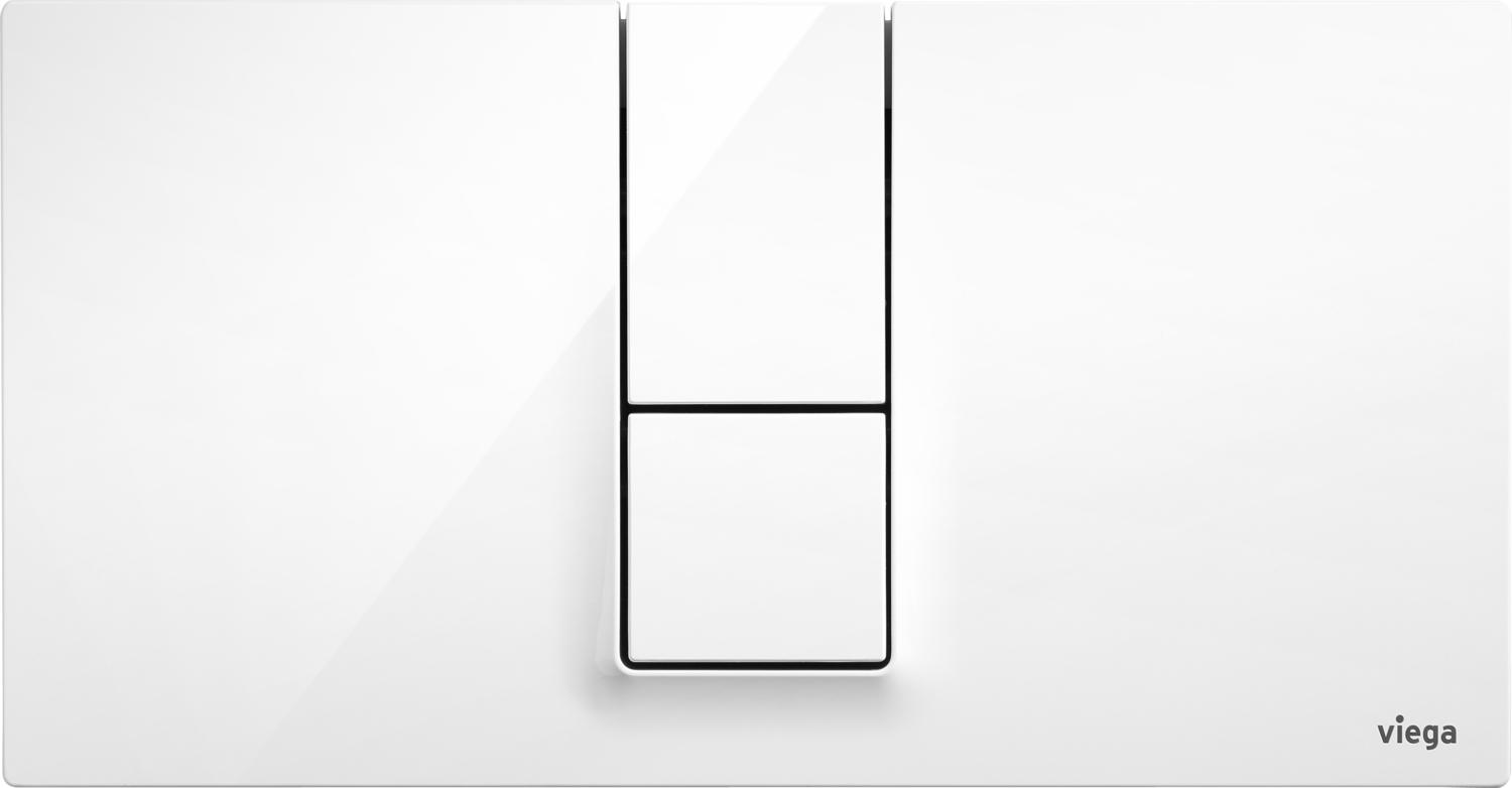 Системная техника  Принадлежности к панелям смыва для унитазов и писсуаров  Панели смыва для унитазов VIEGA 654 764 1) Модель 8334.1 Santreyd  - Вид №1