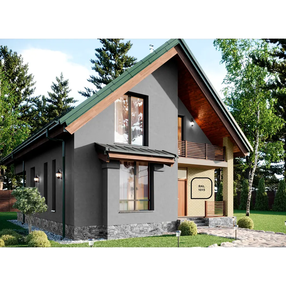 Краска фасадная Bayramix Ultra Durable антивандальная матовая цвет белый база А 9 л STLM-2114215 - Вид №2