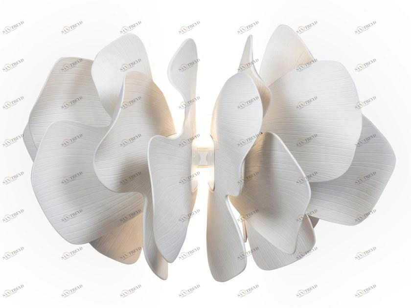 Lladró Настенный светильник из фарфора ручной работы Nightbloom sun-id-1354099