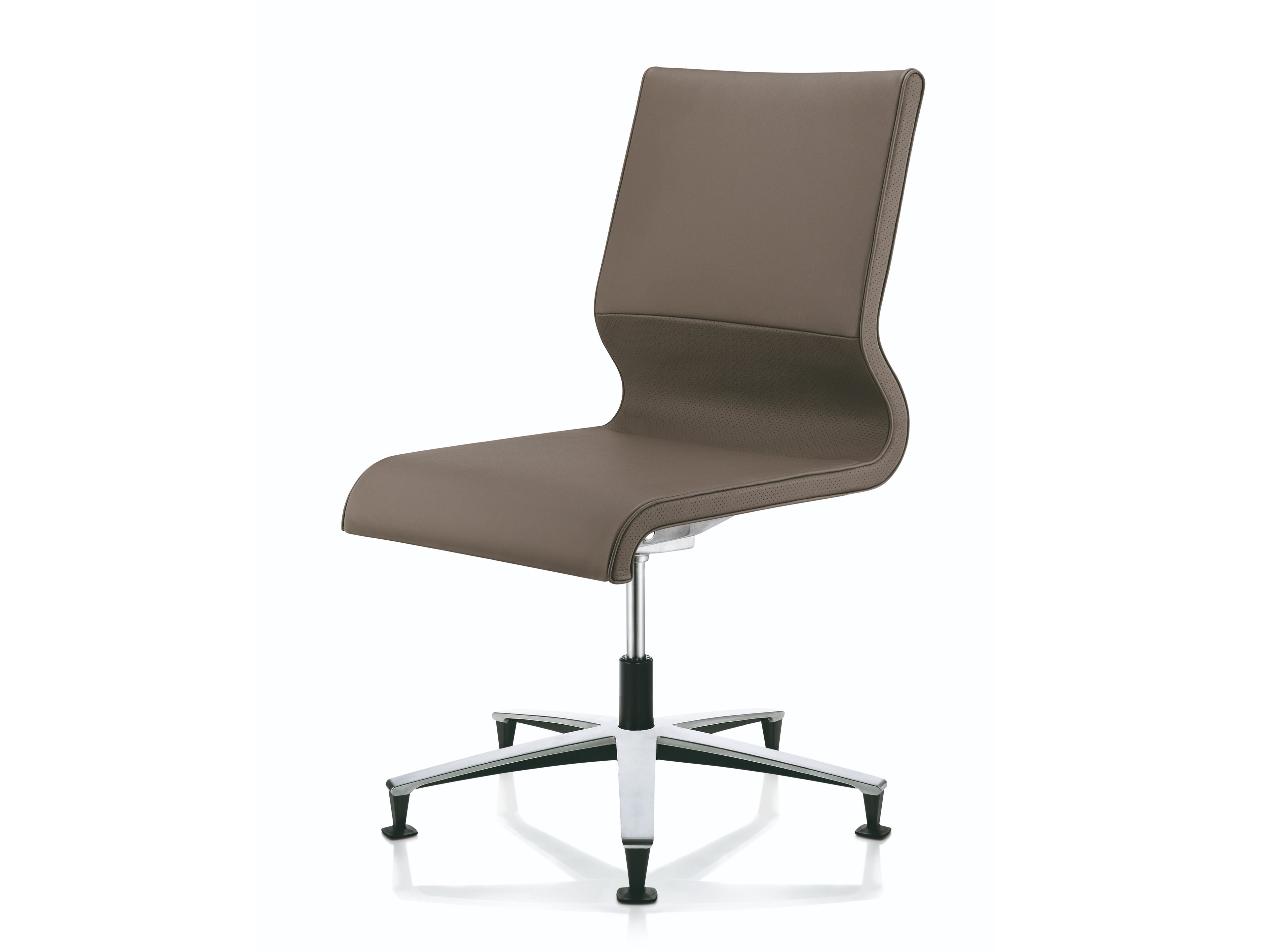 Регулируемый по высоте поворотный офисный стул из кожи ZÜCO Lacinta Comfort Line ARCH-00113309 - Вид №1