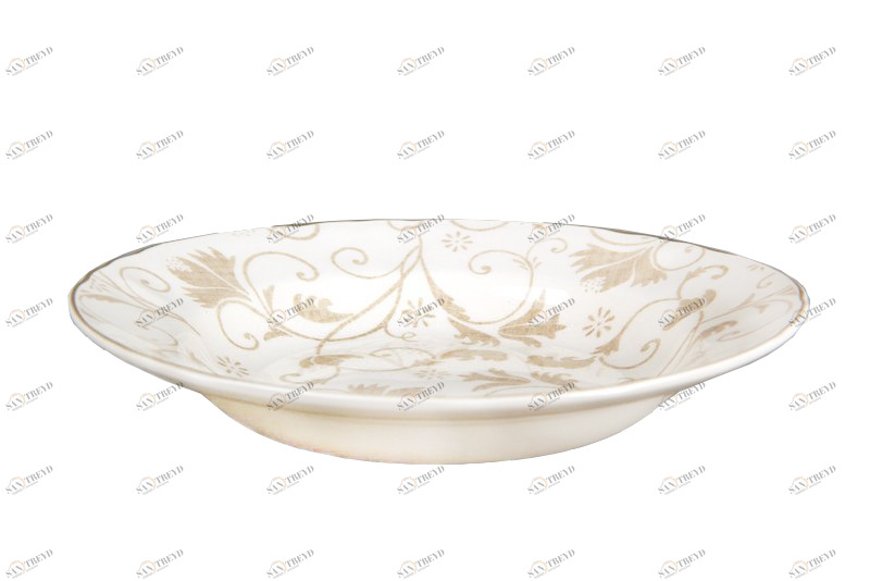 Тарелка TM Claytan КОРАЛЛ TM CLAYTAN 029625 Белый 