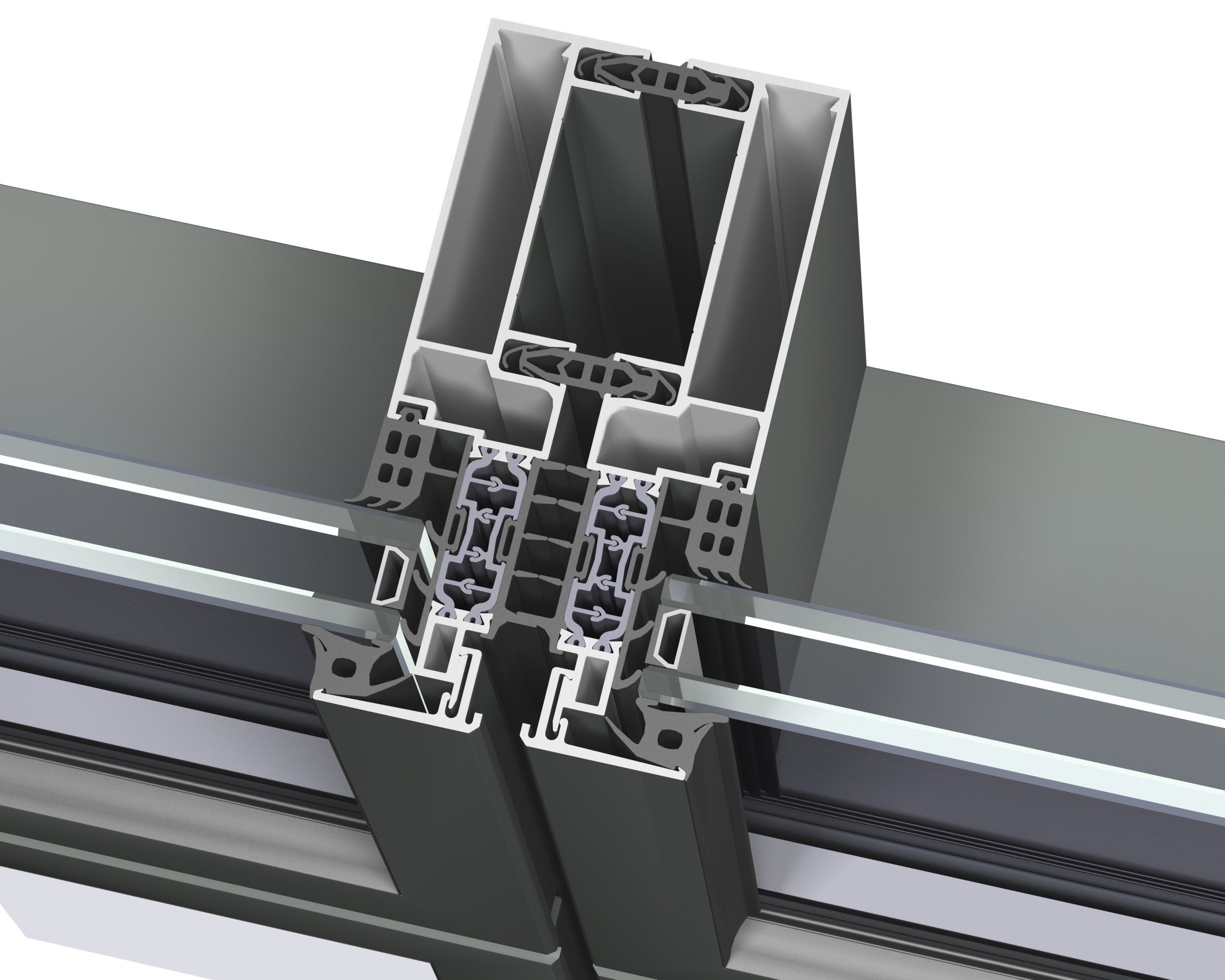 Алюминиевая система навесной стены Reynaers Aluminium ConceptWall ARCH-00093759 - Вид №8