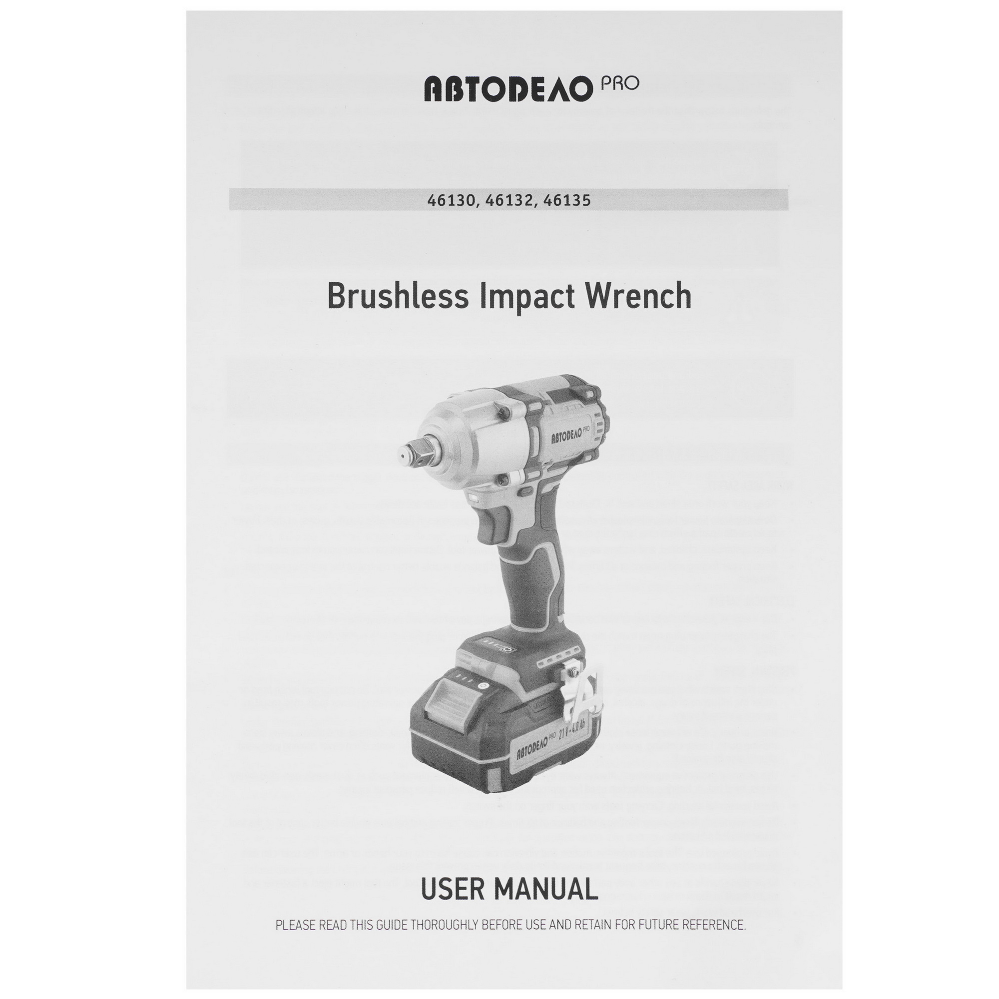 Гайковерт АвтоDело 46132 9235781 STDN-0127341 - Вид №7