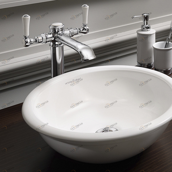 VBDRA40 Накладная раковина на столешницу  овальная Victoria + Albert 