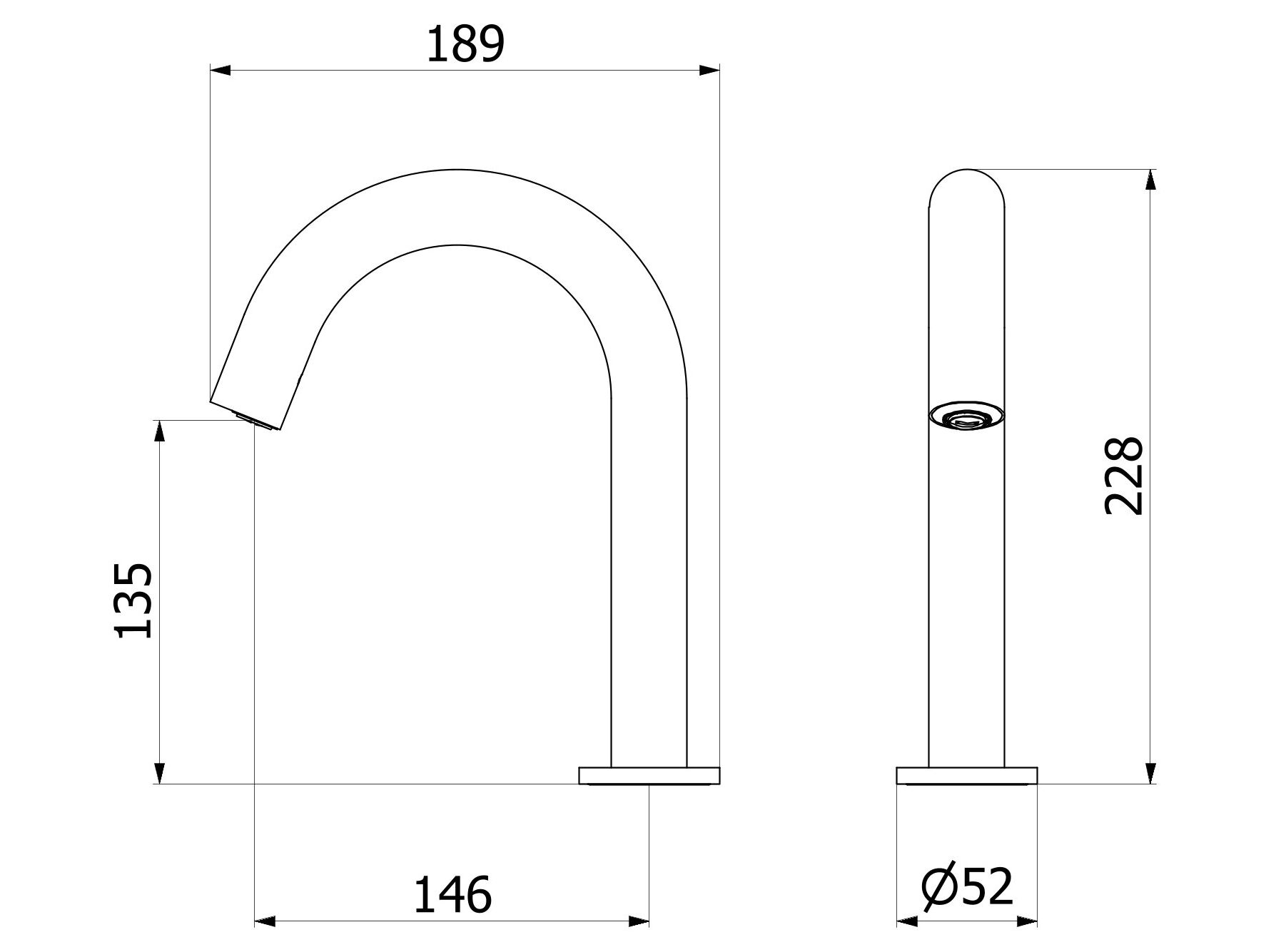 Электронный смеситель для раковины IB Powa ARCH-00016558 - Вид №3