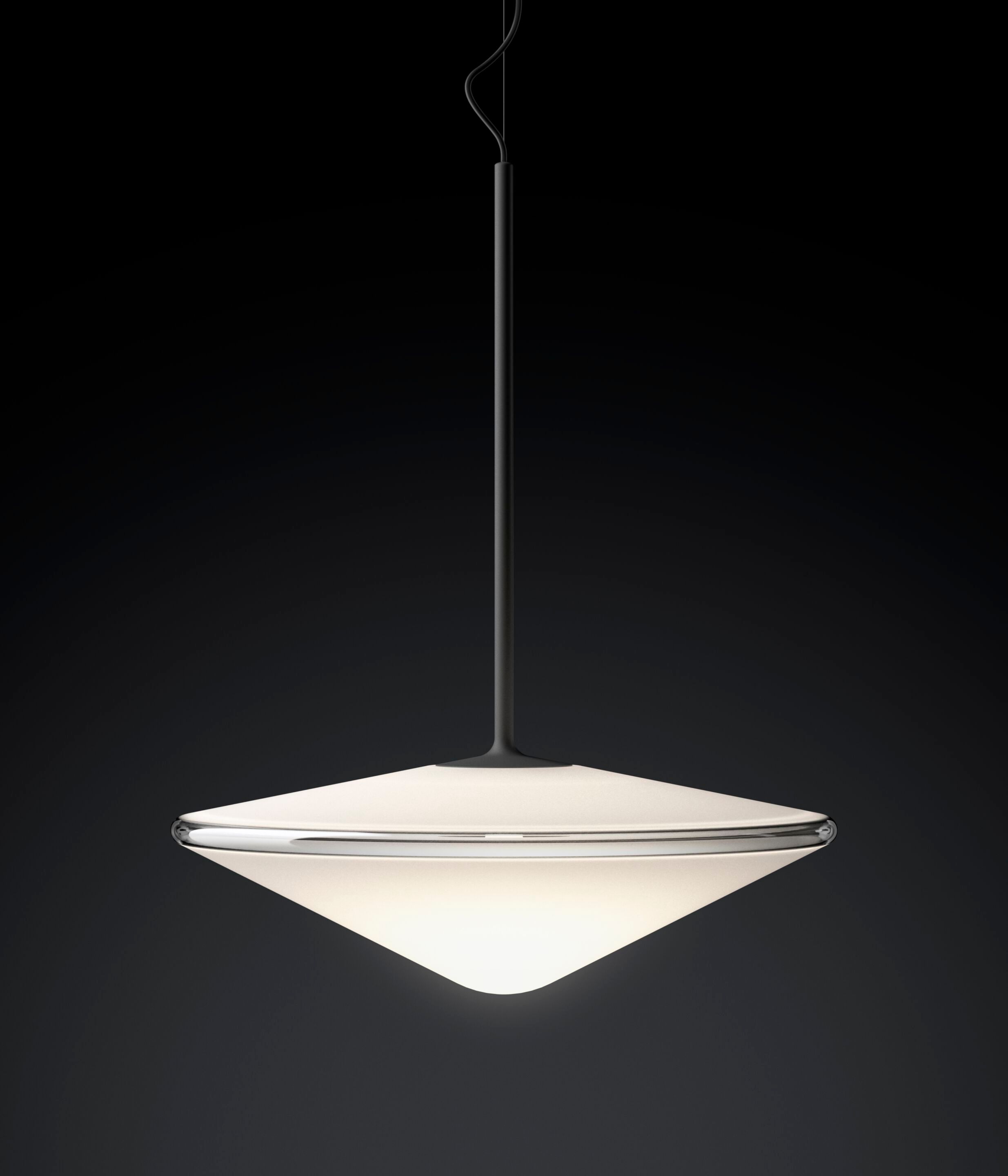 Стеклянный светодиодный подвесной светильник Vibia Bind ARCH-00099019 - Вид №2