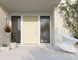 Входная дверь из ПВХ