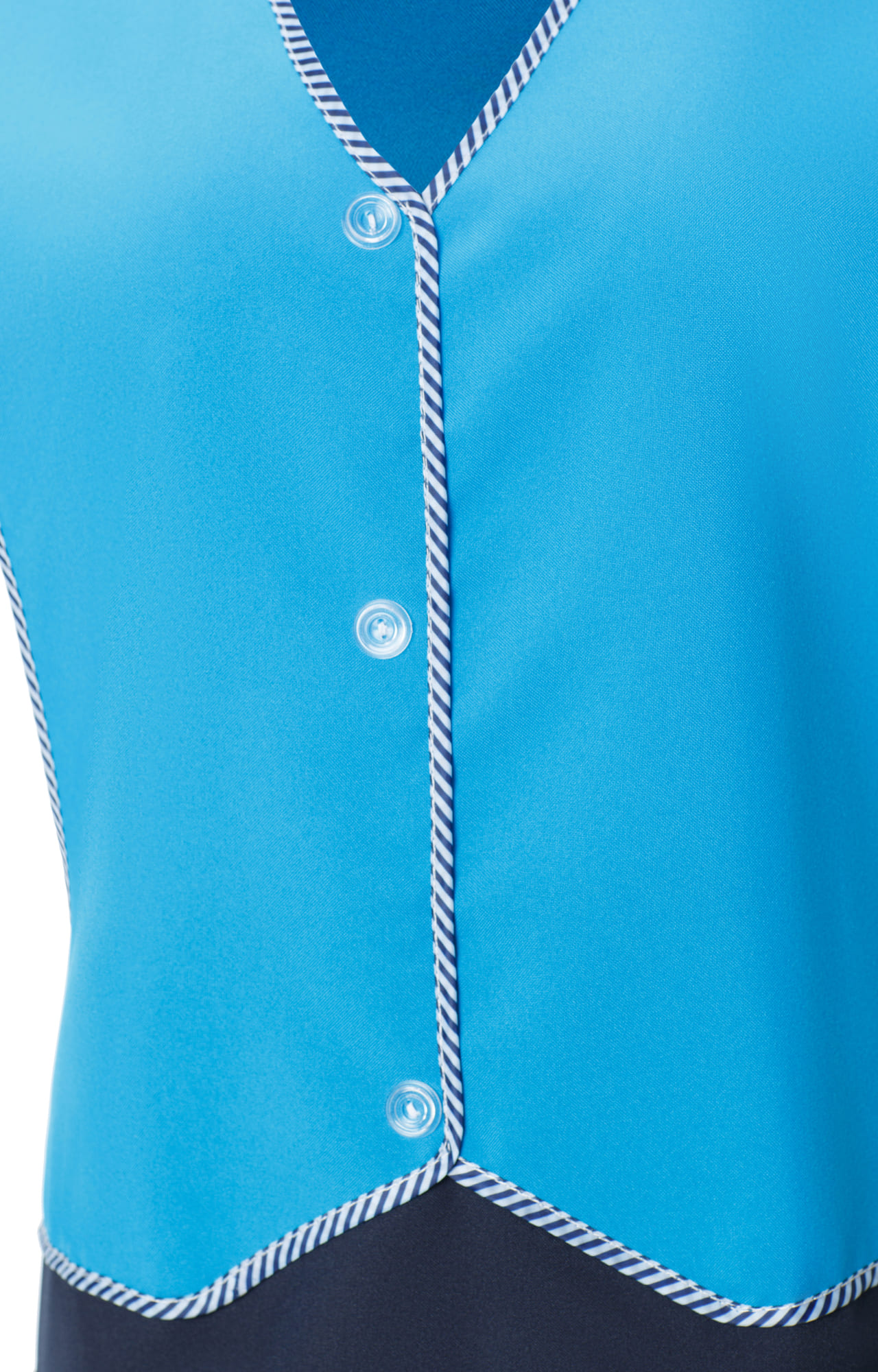 66211 Фартук-жилетка сине-голубой  Врач  размер 56-62 Спецодежда  - Вид №2