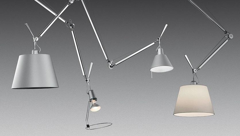 Artemide Регулируемый подвесной светильник из пергаментной бумаги Tolomeo sun-id-1402733 - Вид №1