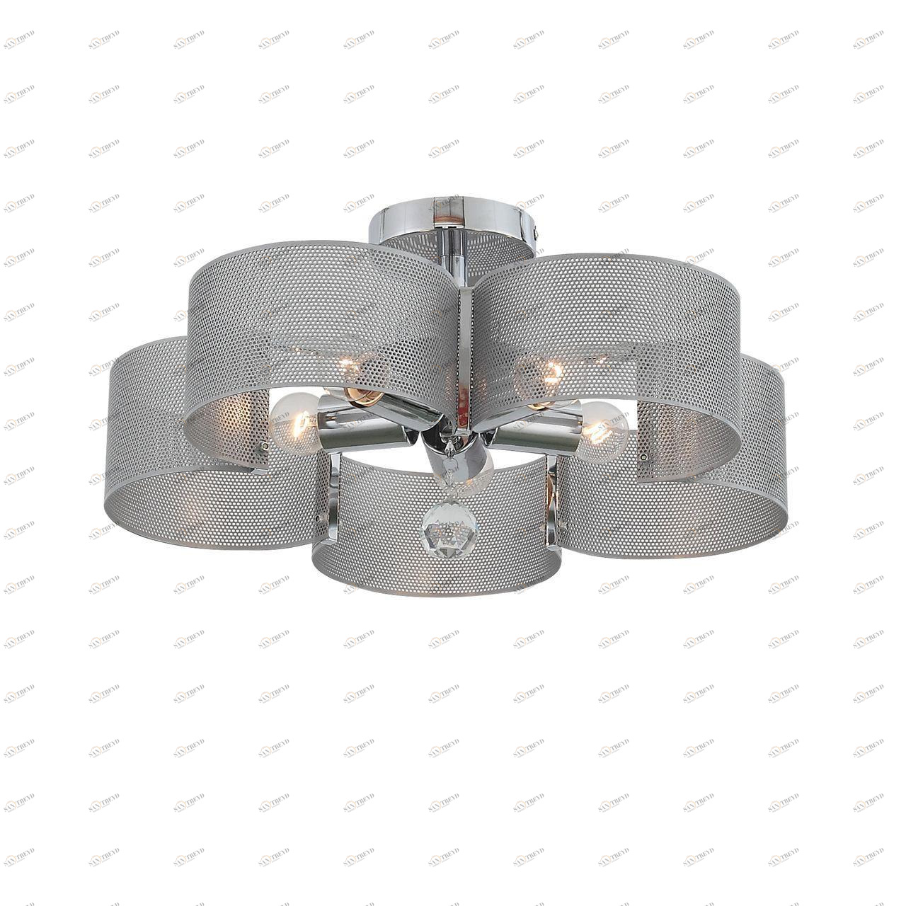 Потолочная люстра ST Luce Grilia SLE121.112.05 ST LUCE GRILIA 222784 Серебро 