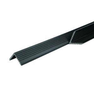 Уголок торцевой для террасной доски T-Decks 56x56x3000 мм ДПК цвет графит
