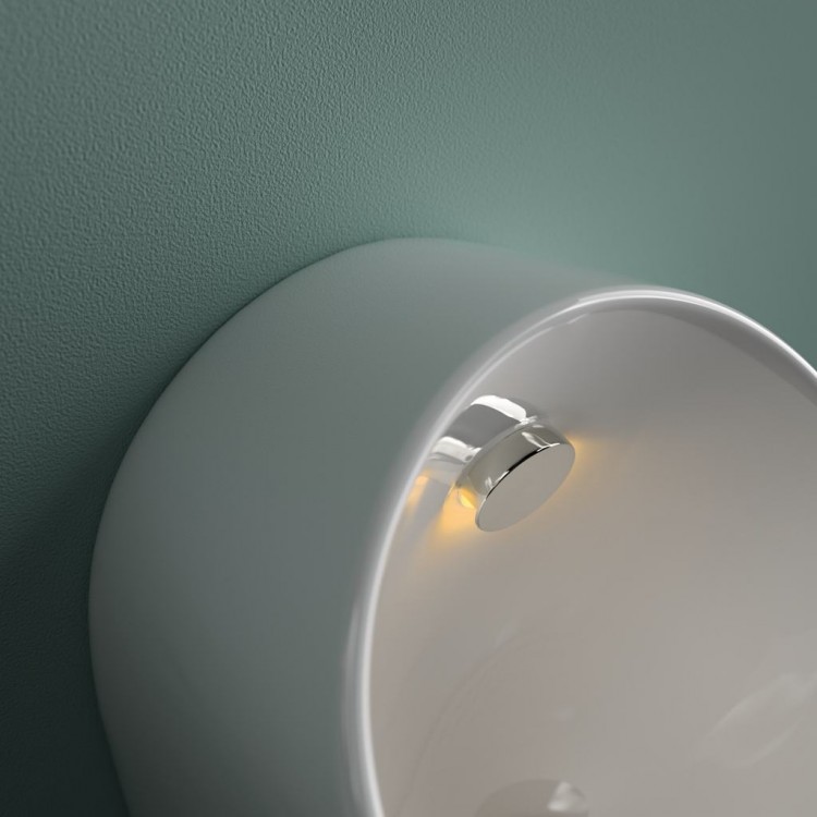 E189701 MAXI Smart E-Hybrid Писсуар со встроенным датчиком, задняя подводка Ideal Standard SPHERO - Вид №3