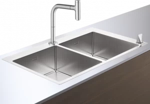 43203800 C71 C71-F765-10 Комбинированная мойка 370/370 Select Hansgrohe