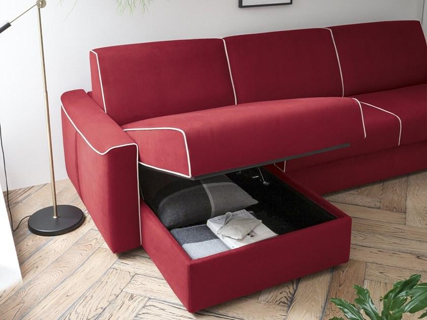 Felis 4-местный тканевый диван-кровать с шезлонгом Day & night sun-id-1365537 - Вид №4