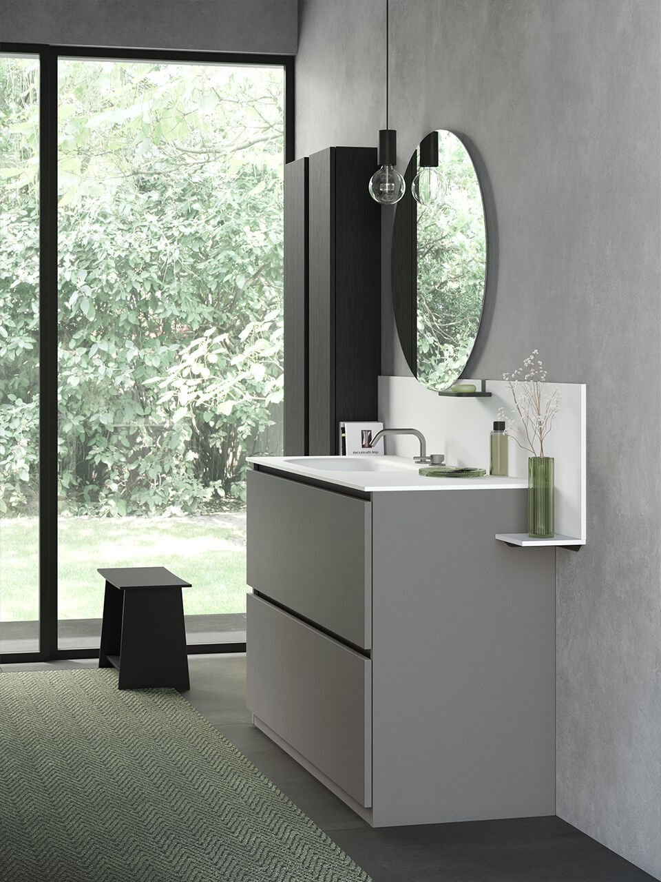 Полная мебель для ванной комнаты / умывальник Rexa Interlude ARCH-00147484 - Вид №1