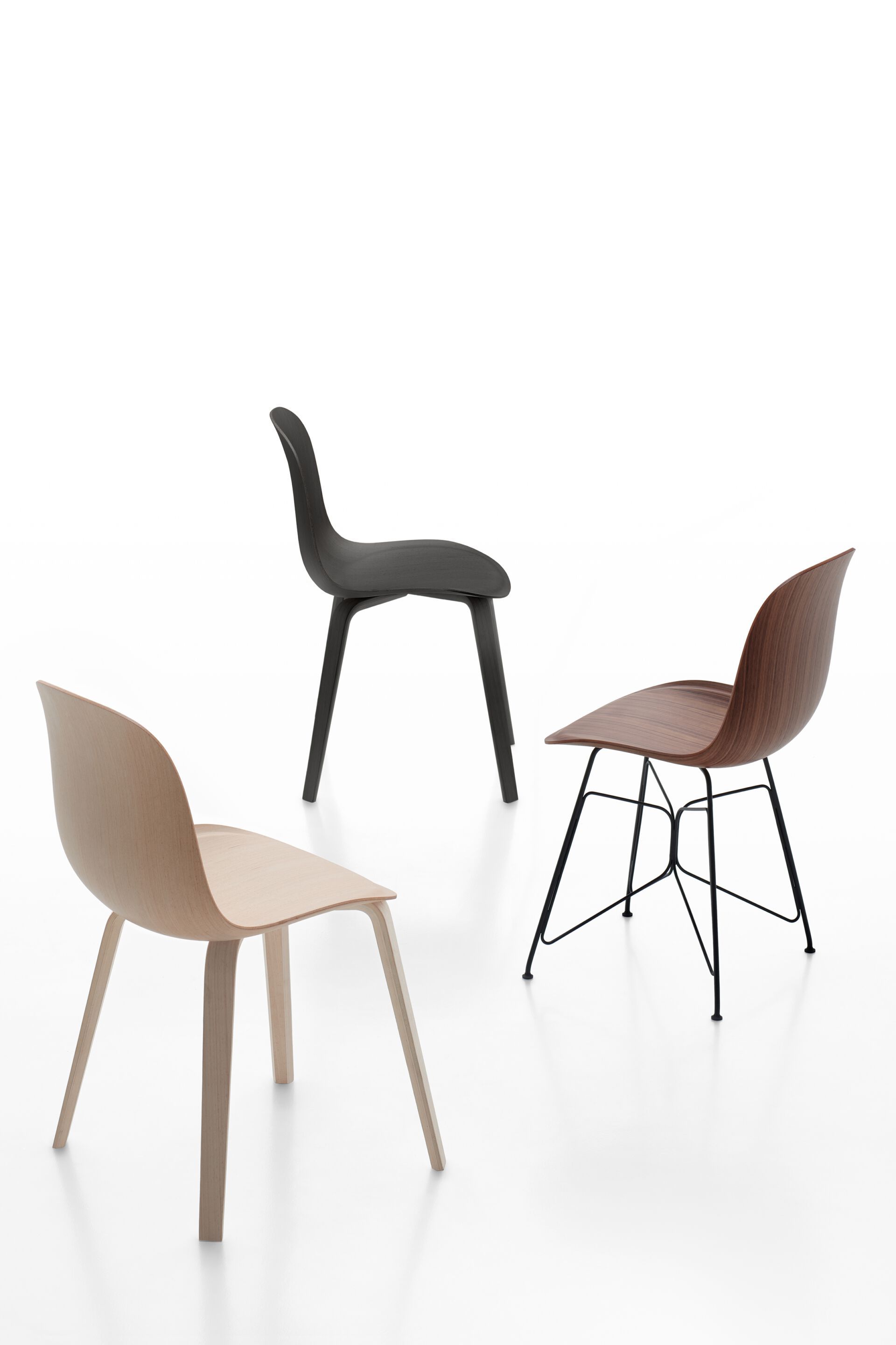 Деревянный стул MDF Italia PRESS ARCH-00006244 - Вид №3