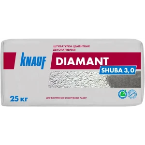 Штукатурка декоративная Knauf Диамант шуба 3.0 мм 25 кг