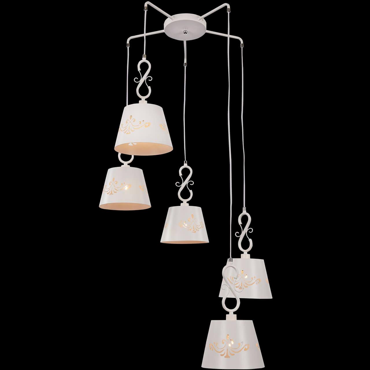 Подвесная люстра Freya Aurora FR2259-PL-05-W FREYA AURORA 187159 Белый - Вид №2