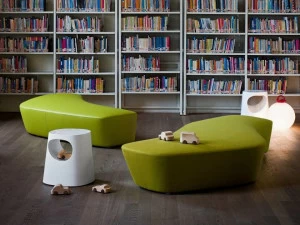 Tacchini Скамейка из ткани Polar