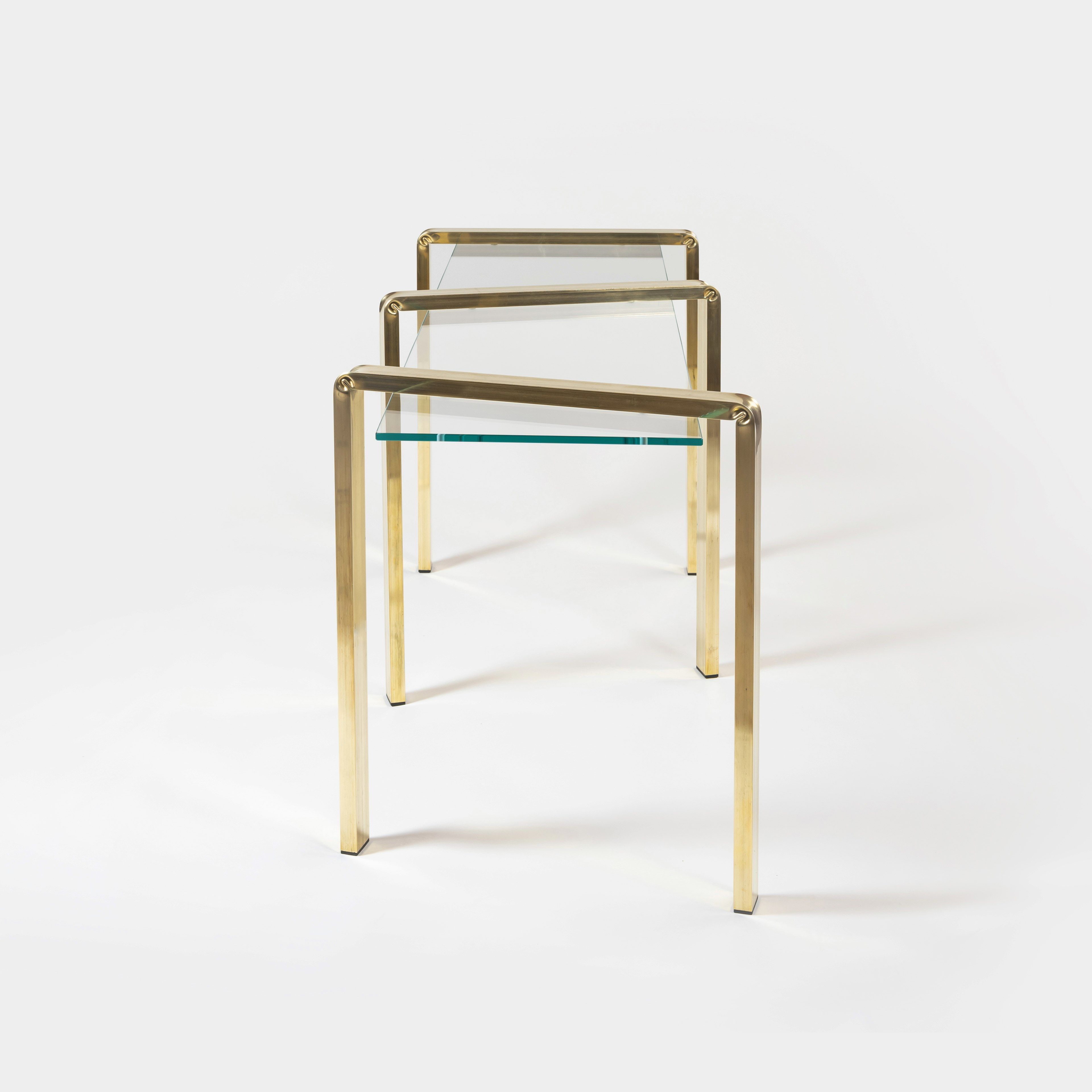 Прямоугольная консоль из стекла и металла Situér LG-22 ARCH-00103352 - Вид №3