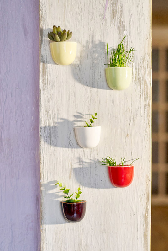 Набор мини-кашпо Pocket красный,белый,черный ЭКОЧЕЛОВЕКИ 4003 - Вид №2