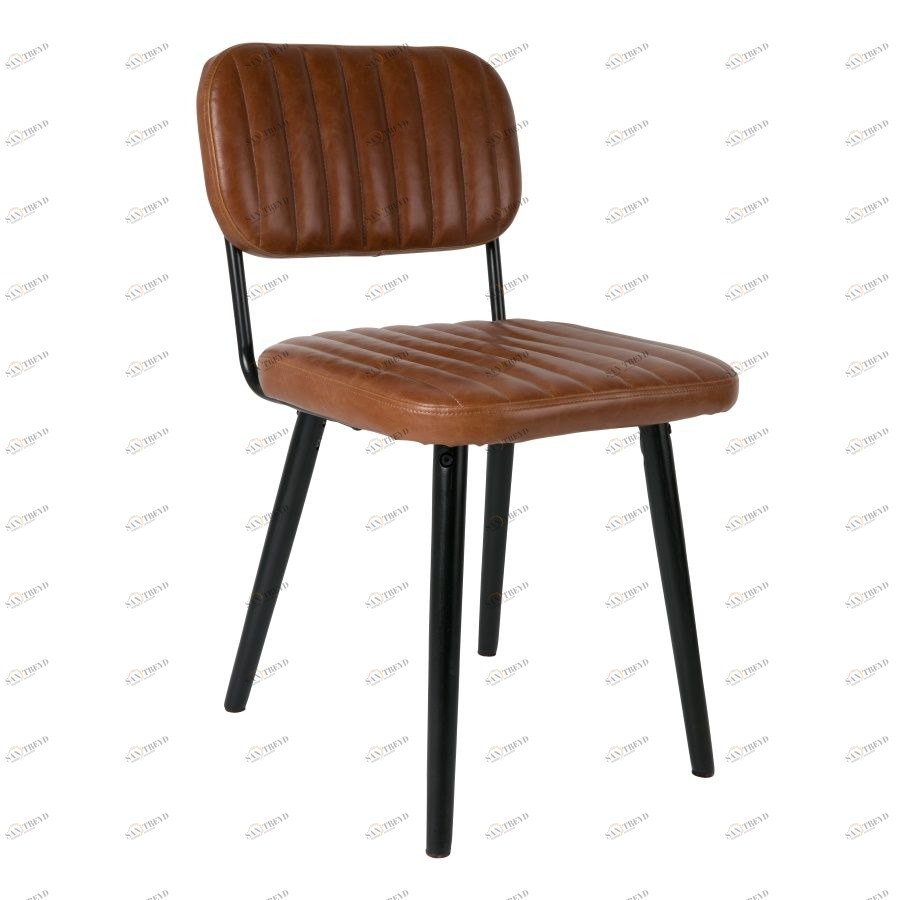 Стул Jake Worn коричневый White Label Living 1100261