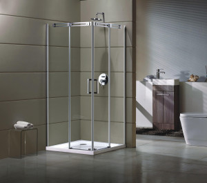 Душевое ограждение GROSSMAN GR-3090 Galaxy 90*90*190 квадрат, двери раздвижные