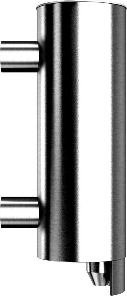 S215-B Настенный дозатор жидкого мыла из нержавеющей стали, емкость 250 мл