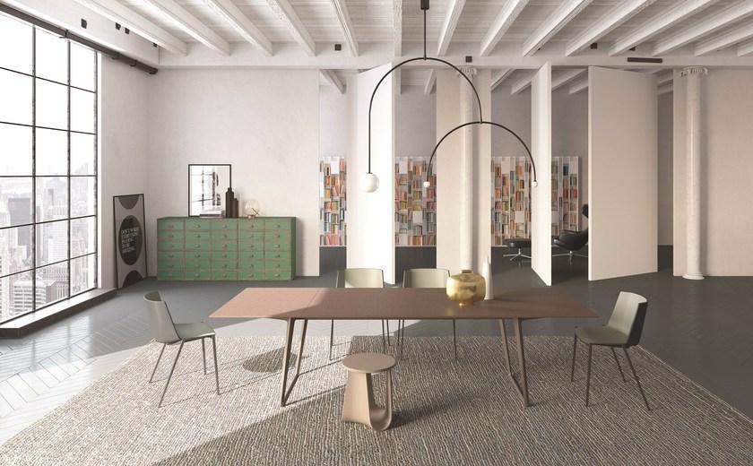 MDF Italia Прямоугольный раздвижной стол из дуба Axy sun-id-1492096 - Вид №2