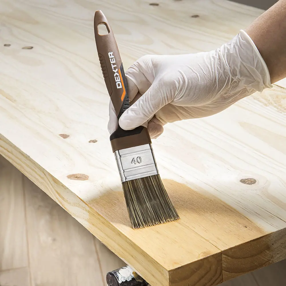 Кисть Dexter для лаков и антисептиков 50 мм с эргономичной ручкой 82798222 STLM-0036046 - Вид №2