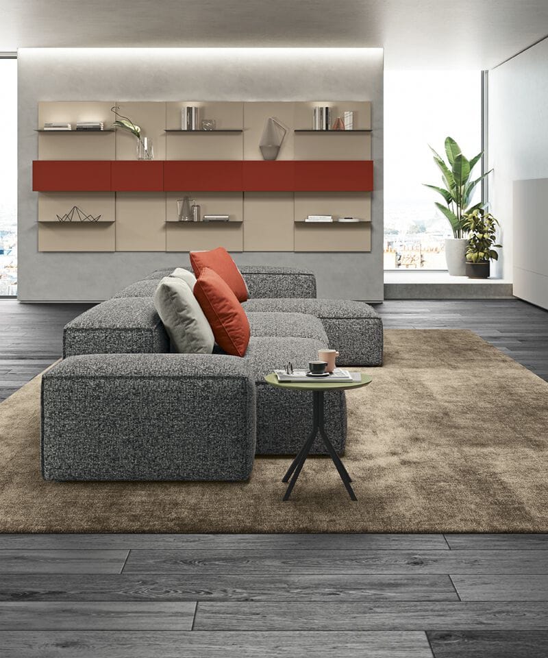 Модульный тканевый диван Febal Casa подпись ARCH-00065356 - Вид №7