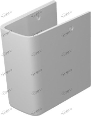 0858400000 Полупьедестал для раковины овальная Duravit ME BY STARCK