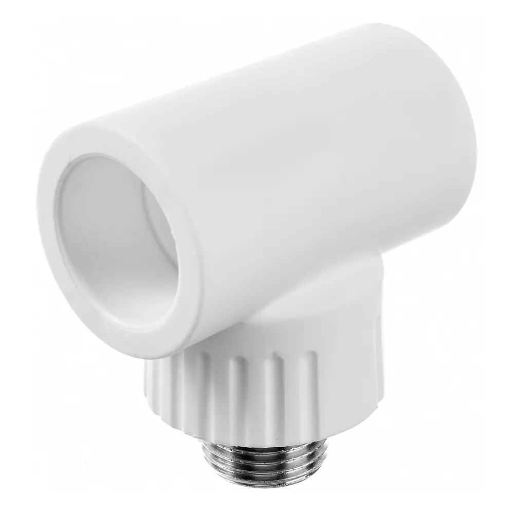 Тройник комбинированный Ростерм 25x1/2"x25 мм НР полипропилен STLM-2200182 - Вид №1