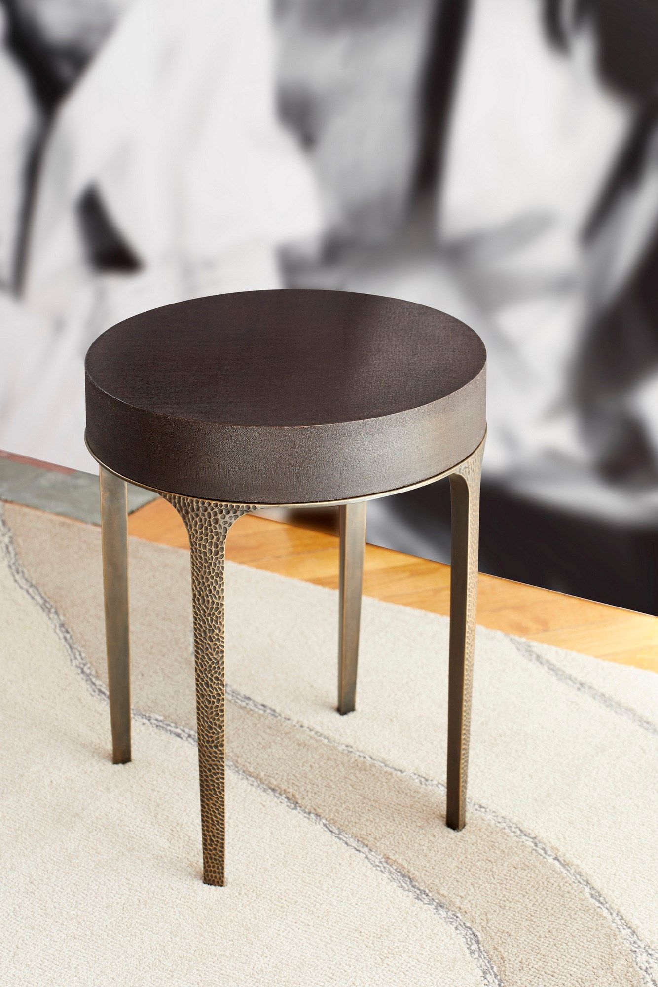 Круглый журнальный столик из ткани REDA AMALOU DESIGN ARCH-00136523