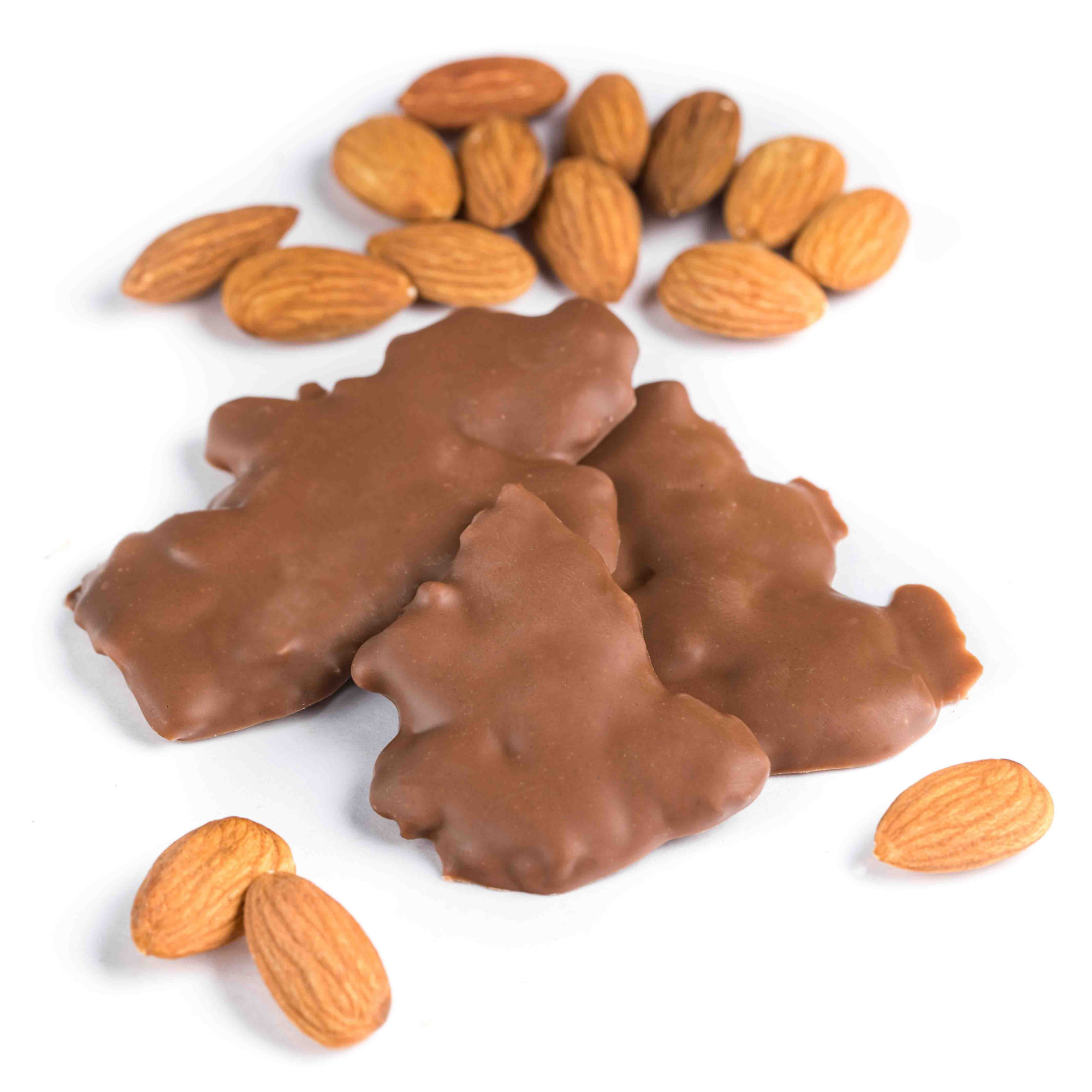 Миндальный бритл в молочном шоколаде CACAOJET Santreyd 10444