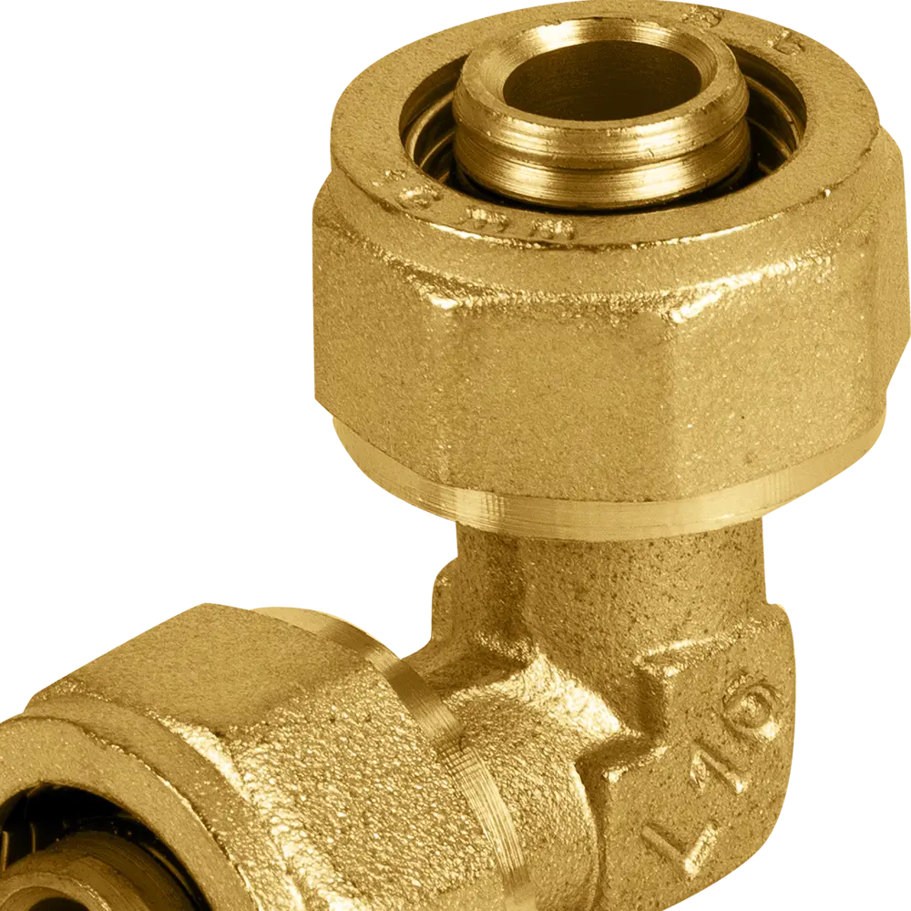 Угловой фитинг AQUABEAM 16 мм для трубных соединений под 90° 82275222 STLM-0023767 - Вид №2