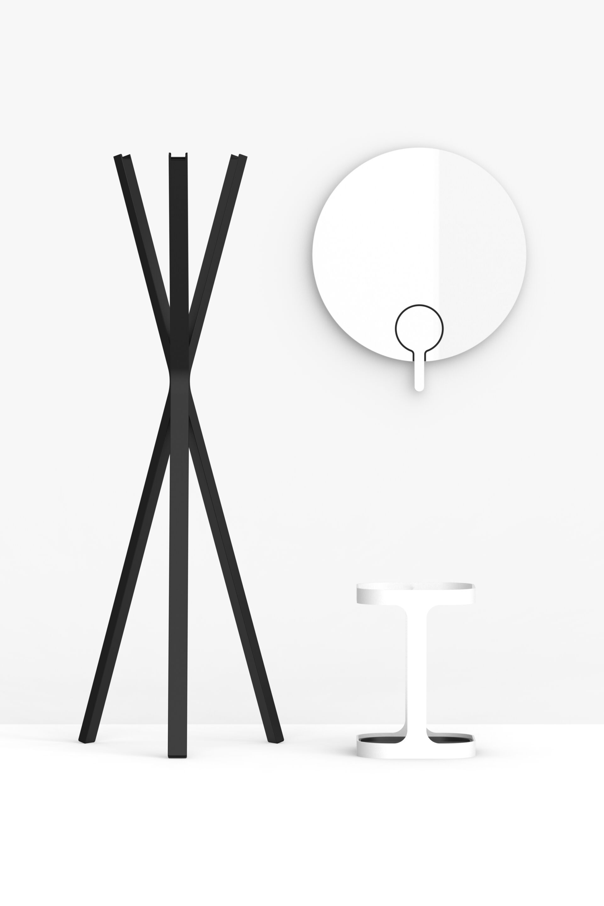 Настенное стеклянное зеркало FUNCTIONALS MIRROR MIRROR ARCH-00102815 - Вид №4