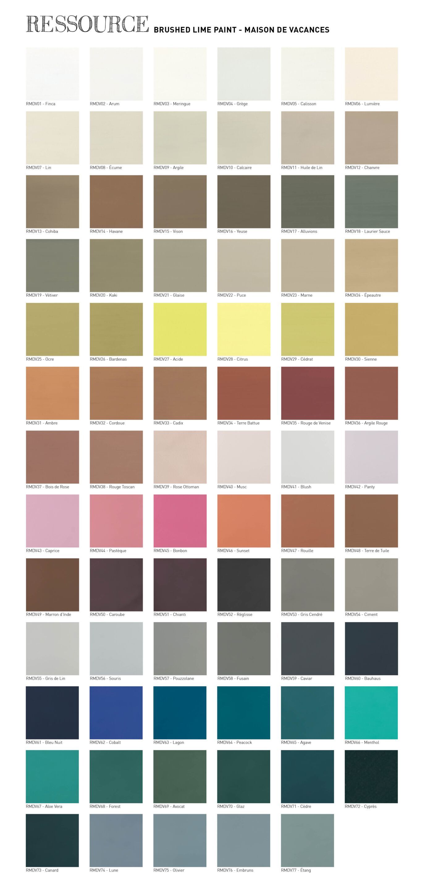 Декоративная известковая краска Ressource Lime paints ARCH-00094473 - Вид №81