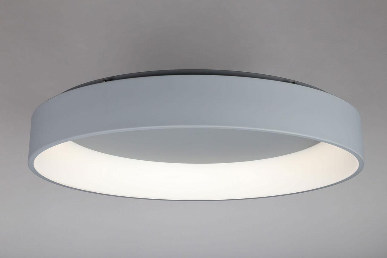 Потолочный светодиодный светильник Omnilux Ortueri OML-48517-96 OMNILUX ORTUERI GREY 202591 Серый  - Вид №2