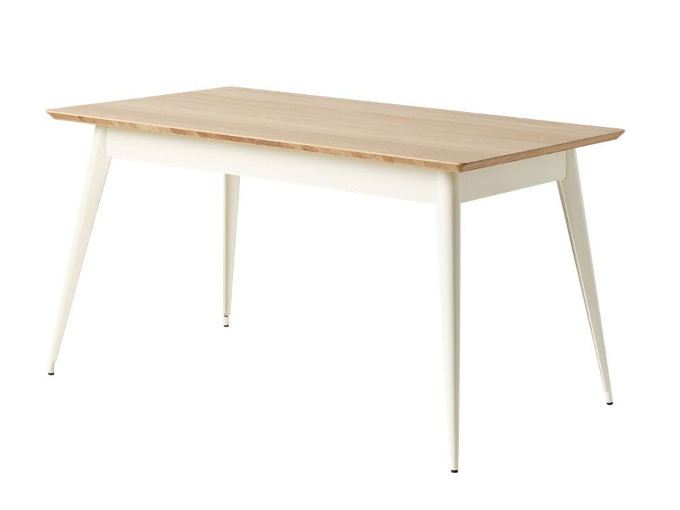 Прямоугольный обеденный стол из стали и дерева Tolix ARCH-00016469 - Вид №4