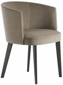 Potocco Стул из ткани с подлокотниками Lèna 903/p