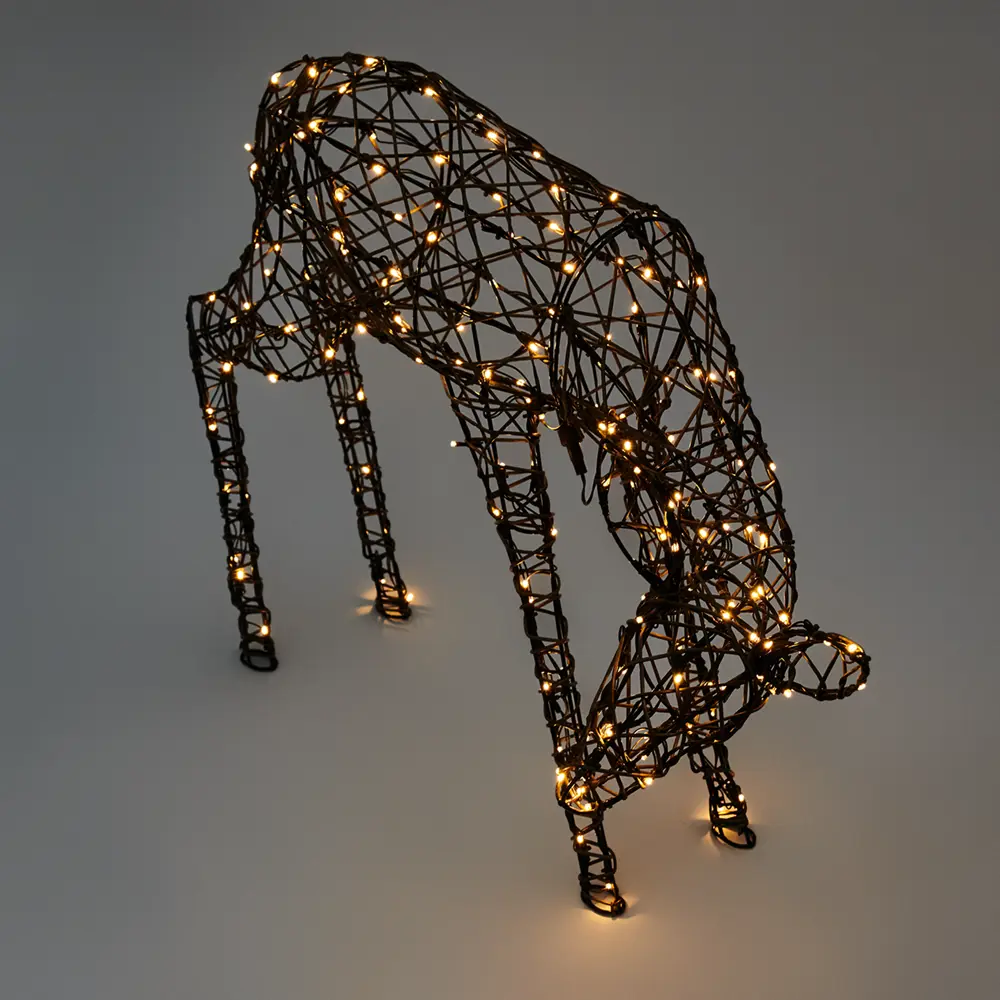 84905643 Фигура садовая светодиодная Christmas «Олень мама» h72 см свет белый STLM-1339905 Santreyd 