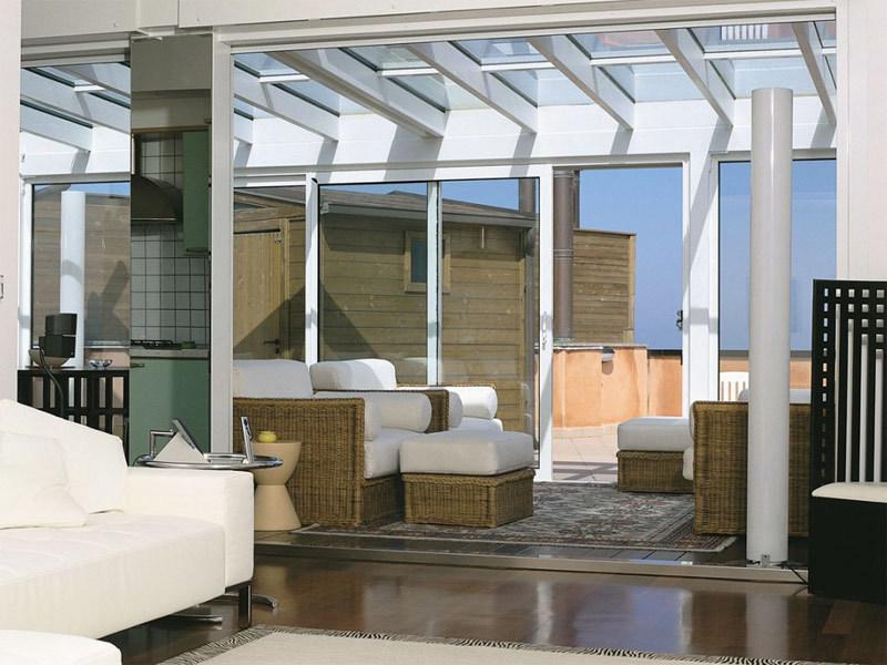 SUNROOM Раздвижное алюминиевое окно Vetrate per esterni scorrevoli sun-id-1364984 - Вид №3